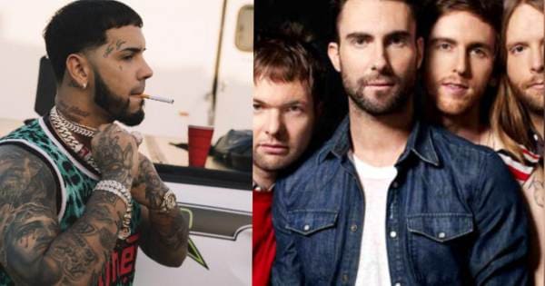 Anuel colabora en nuevo disco de Maroon 5